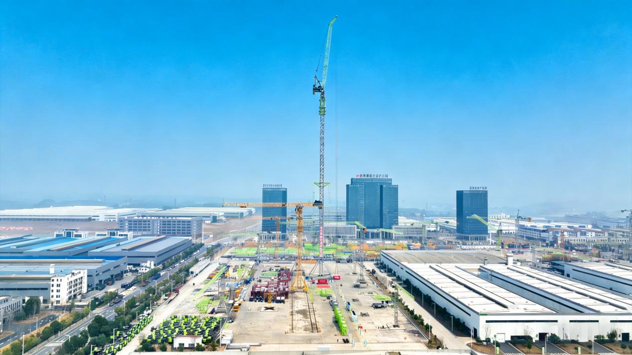 Zoomlion Launches World’s Tallest & Largest Wind Power Tower Crane. Another 